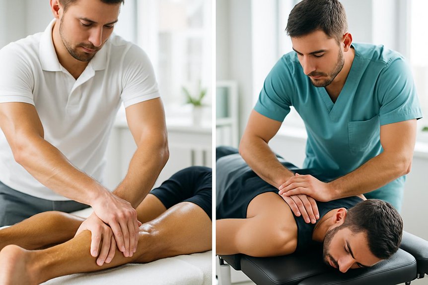 soft tissue versus joint evaluation