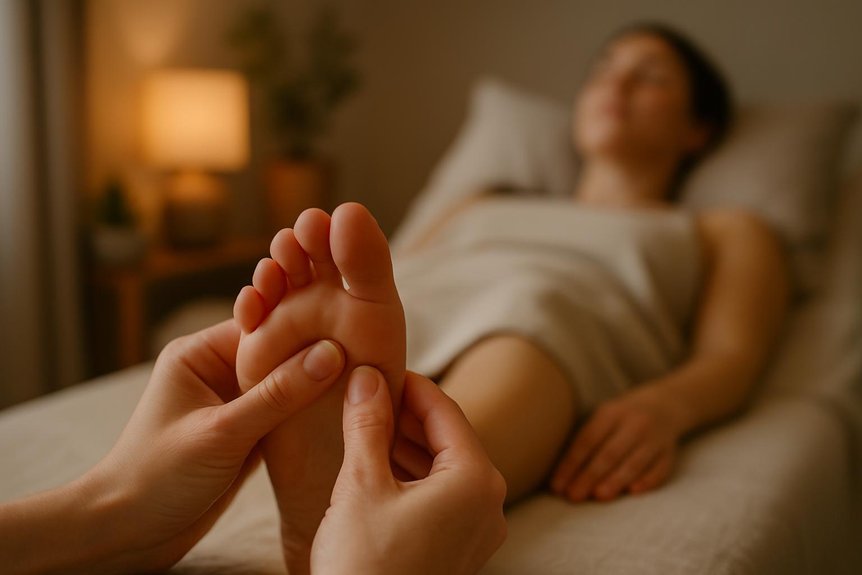 soothing reflexology for panic