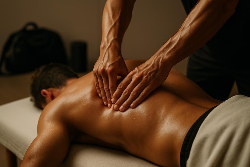 soreness after sports massage