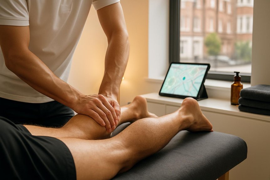 sports massage across london clinics