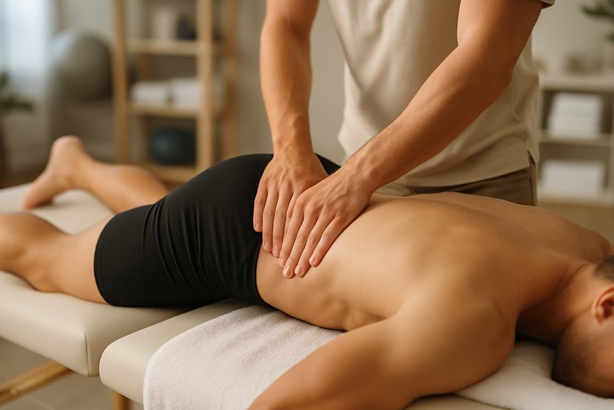 sports massage alleviates sciatica pain
