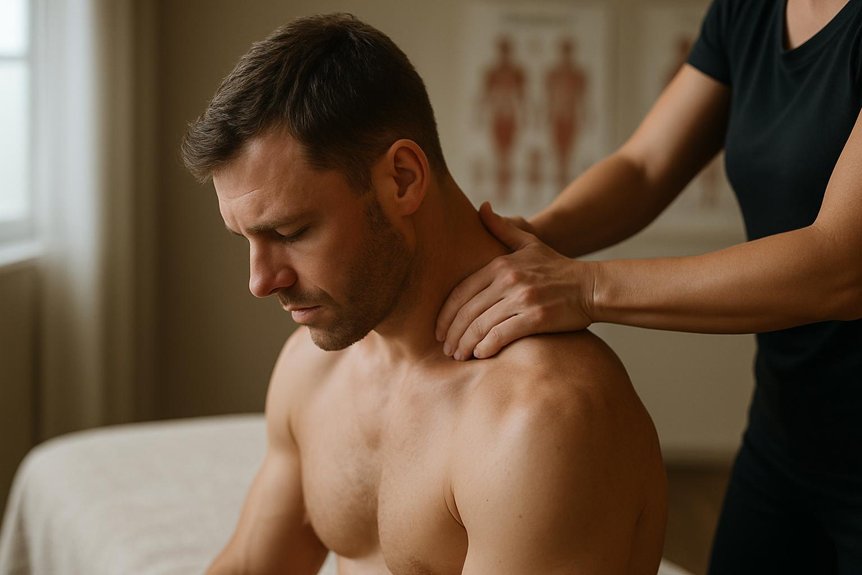 sports massage relieves headaches