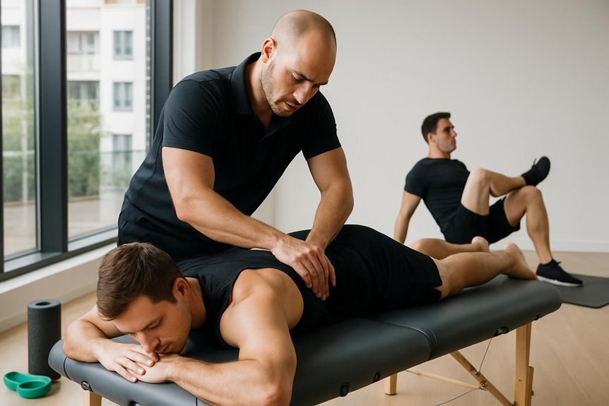 stretch self massage strengthen glutes