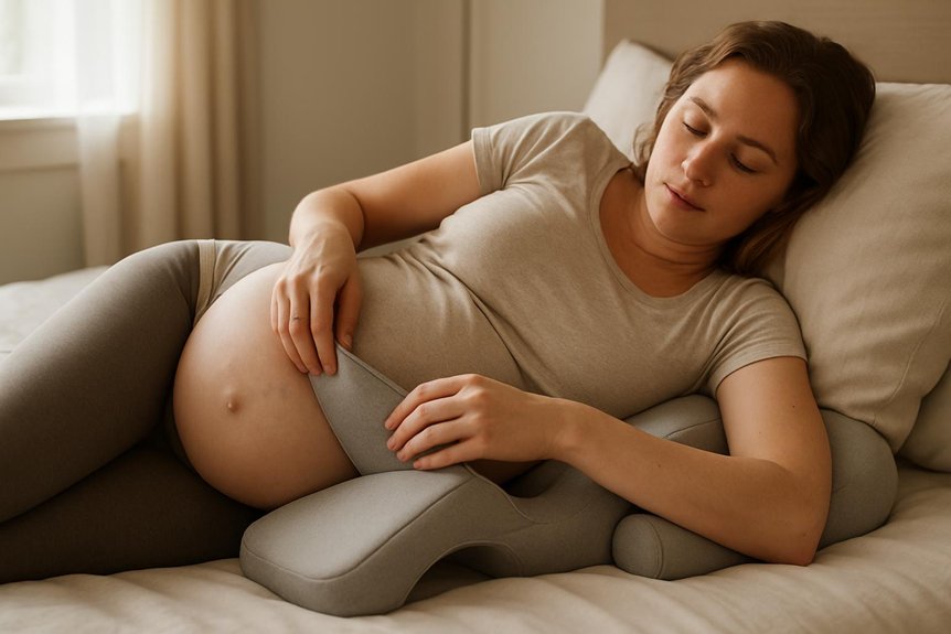 supportive prenatal massage cushion