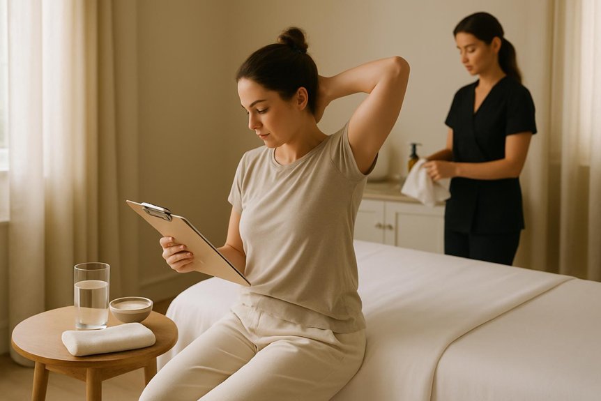 targeted deep pressure therapeutic massage