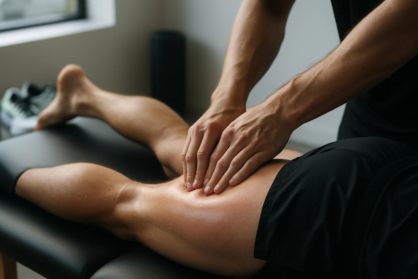 targeted pre race muscle preparation