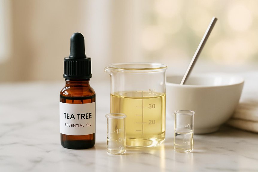 tea tree massage dilution ratios