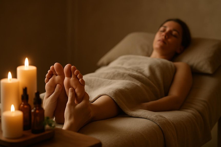 temporary post reflexology mild fatigue