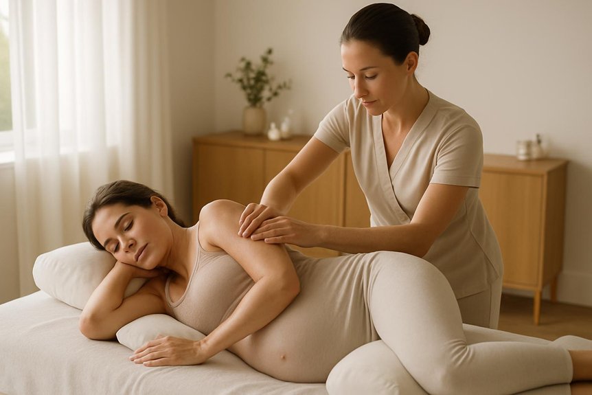 trained adapted pregnancy massage