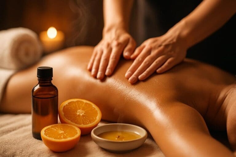 uplifts mood calms skin