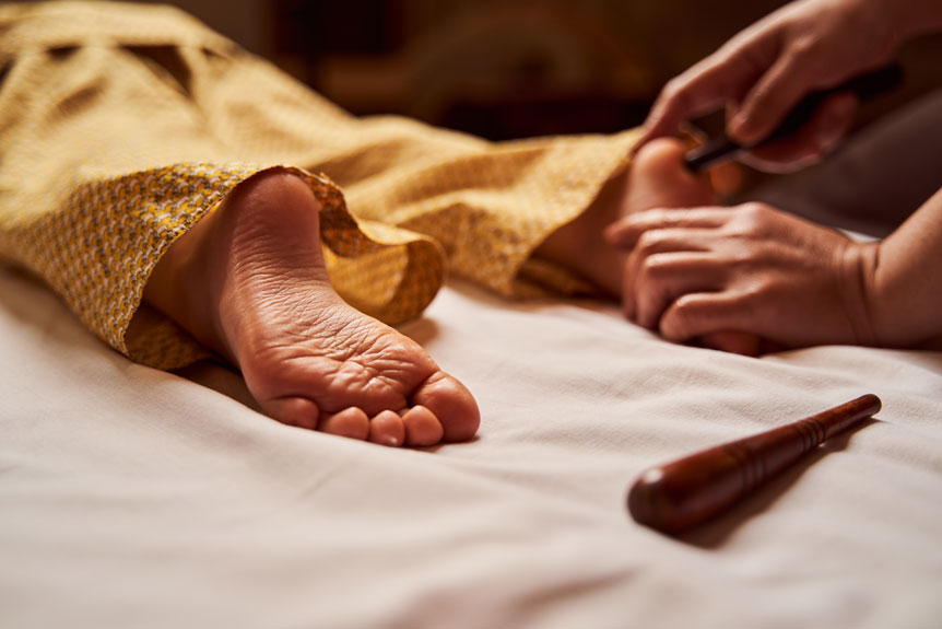 Can reflexology cause nausea