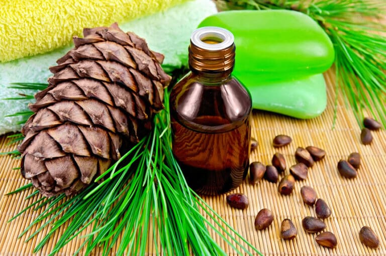 Essential oil and natural spa aromatherapy element